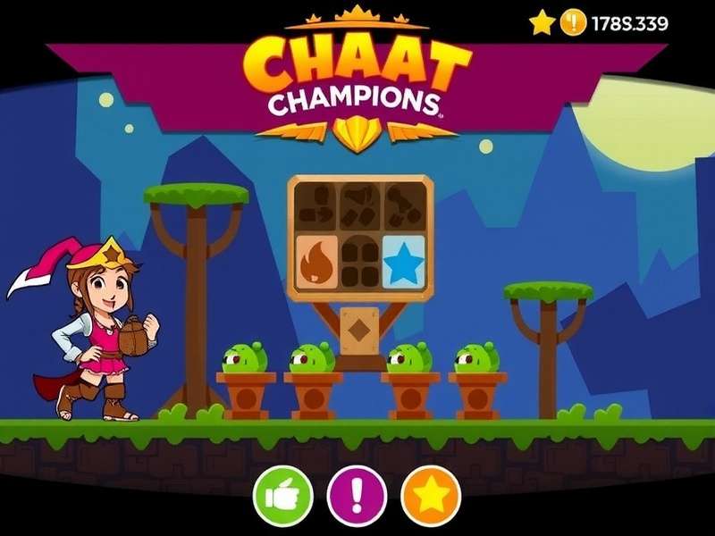 Chaat Champions Gameplay Screen